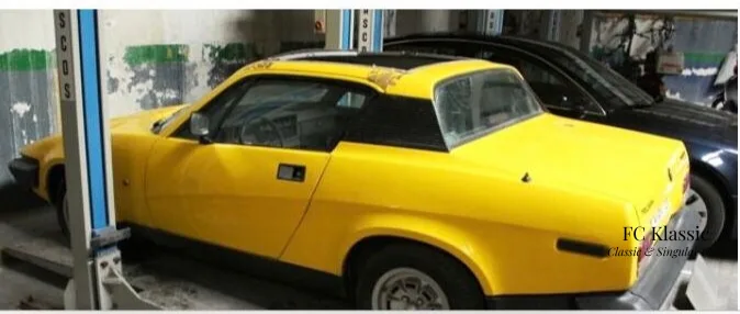 Triumph TR7 Targa Webasto Sunroof — 40.000 km — 2.000 CC — 105 CV — Madrid, Spain.