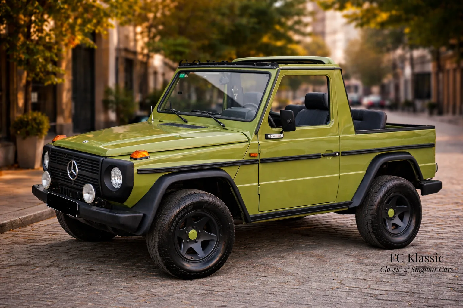 Mercedes Benz G240 3.0D Cabrio — 44.700 km — 3.000 cc — 88 CV — Toledo, Castilla la Mancha, Spain.
